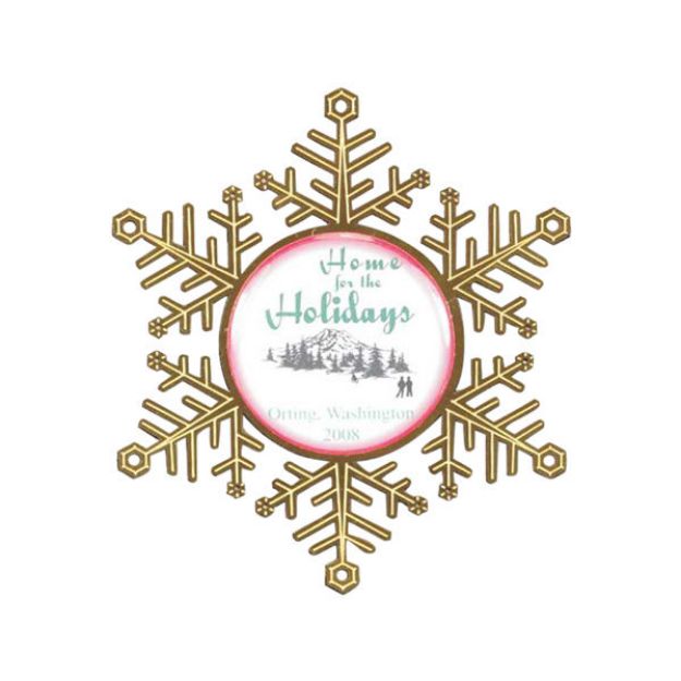 Snowflake Holiday Ornament Free Rush