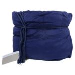 Lambswool Microsherpa Throw Blanket in Cobalt Blue