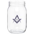 Custom Mason Jar Glasses with no handle