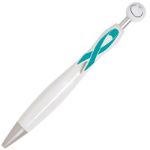 Swanky Awareness Pens in Teal