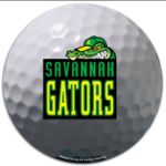 Golfball Car Sign 5-3/4 Diameter Circle Magnet