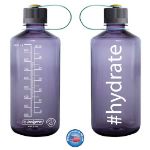 Nalgene Narrow Mouth 32 oz Bottles in Aubergine