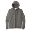 Nike Club Fleece Sleeve Swoosh Full-Zip Hoodie NKDR1513 CharcoalHt