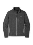 STIO Men's Wilcox Sweater Fleece Jacket in Abyss Heather Grey